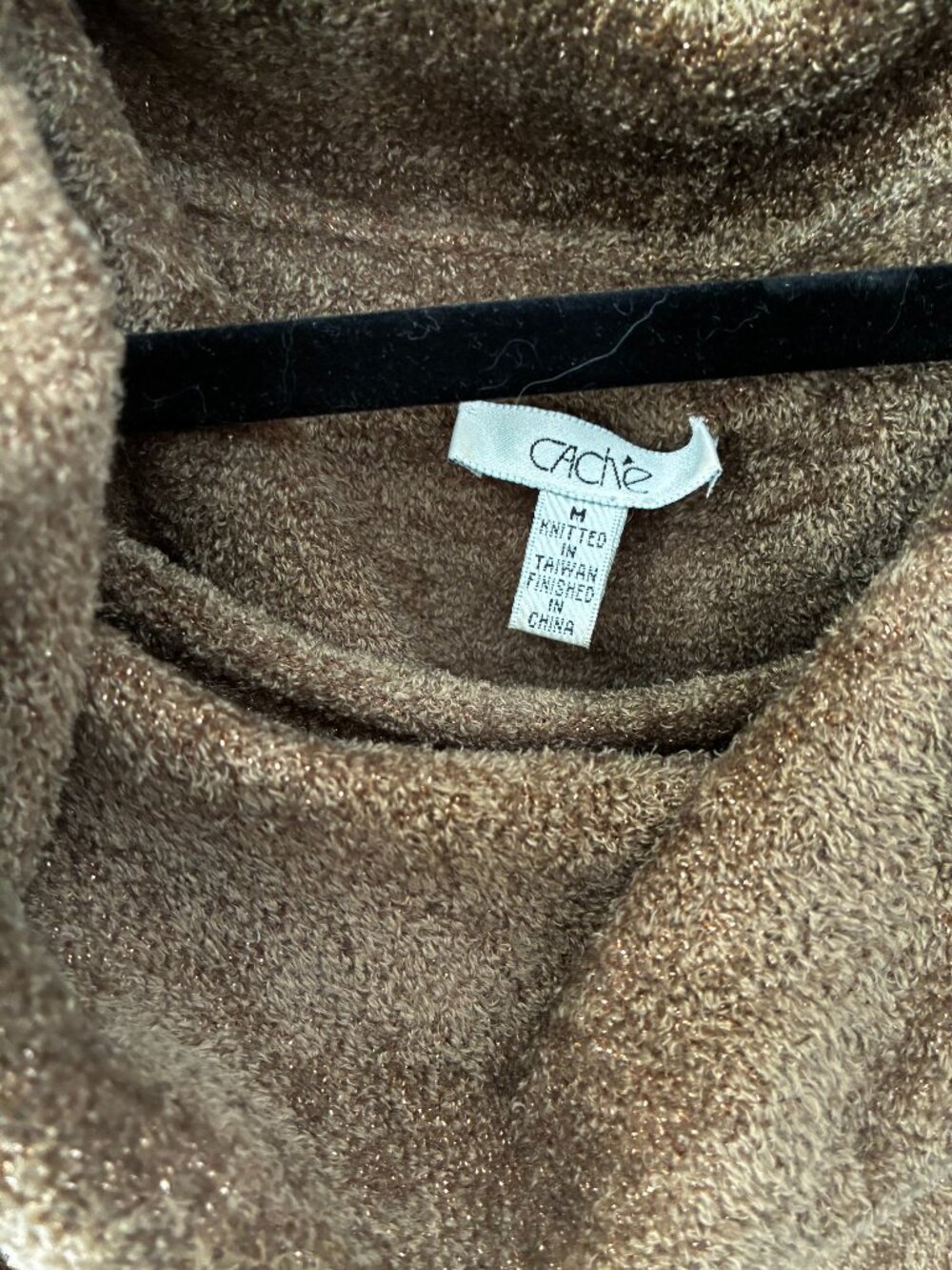 Cache brown sweater - Picture 3 of 4